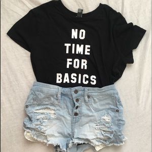No Time For Basics Crop Top